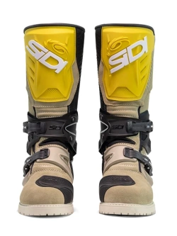 Buty motocyklowe Sidi Adventure 2 Gore-Tex brązowo-żółte