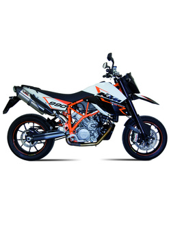 Tłumiki motocyklowe Bolt-On Line (Suono) MIVV do KTM 990 SMR (07-13) / LC8 950 SMR (05-06) srebrne