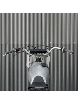 Manetki motocyklowe Biltwell Thruster TPV do kierownic o średnicy 25.4 [mm] szare