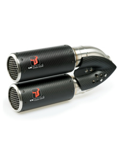 Pełny układ wydechowy IXRACE DC2 [Carbon] - Honda CB 650 F / CBR 650 F [17-18], CB 650 R / CBR 650 R [19-20]