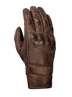 Rękawice motocyklowe skórzane 4SR Monster EVO brązowe