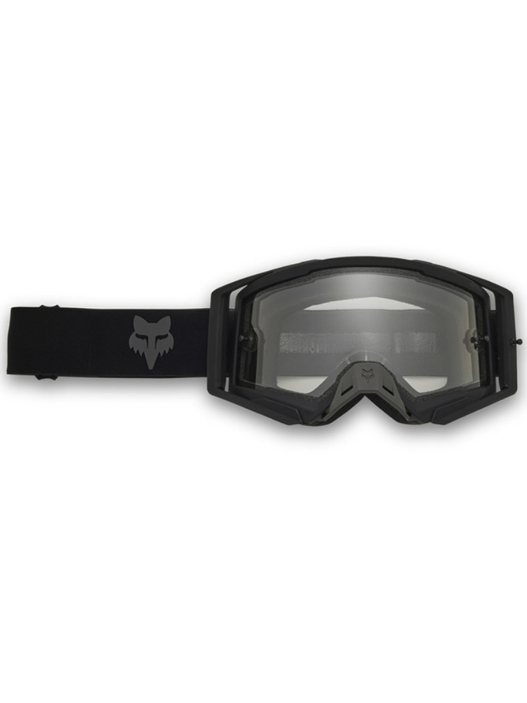 Gogle motocyklowe z Fox Airspace Enduro z przezroczystą szybą czarne