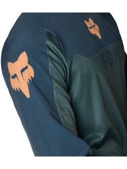 Bluza enduro Fox Ranger zielono-niebieska