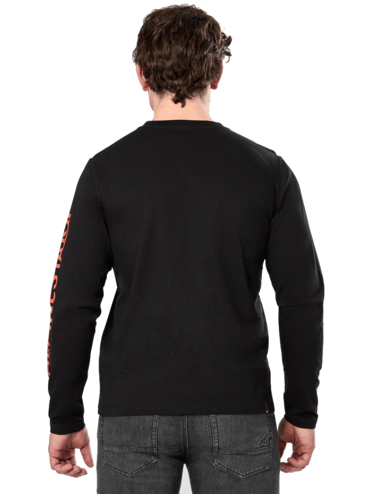 Koszulka z długim rękawem Alpinestars Committed Csf Tee czarna