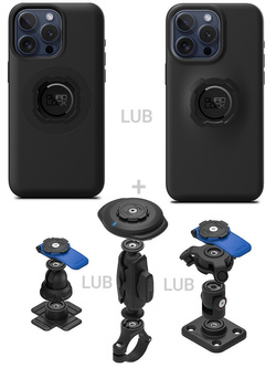 Zestaw 360 Quad Lock: etui na telefon iPhone 16 Pro Max + wybrane komponenty