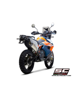 Tłumik SC-Project X-Plorer II Carbon / Titanium (Slip on) - KTM 790 Adventure [19-20]