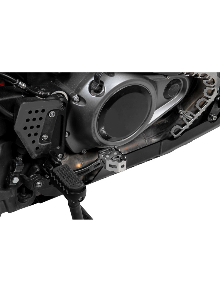 Przedłużenie dźwigni hamulca tylnego Touratech Special do Harley Davidson RA1250 Pan America srebrne