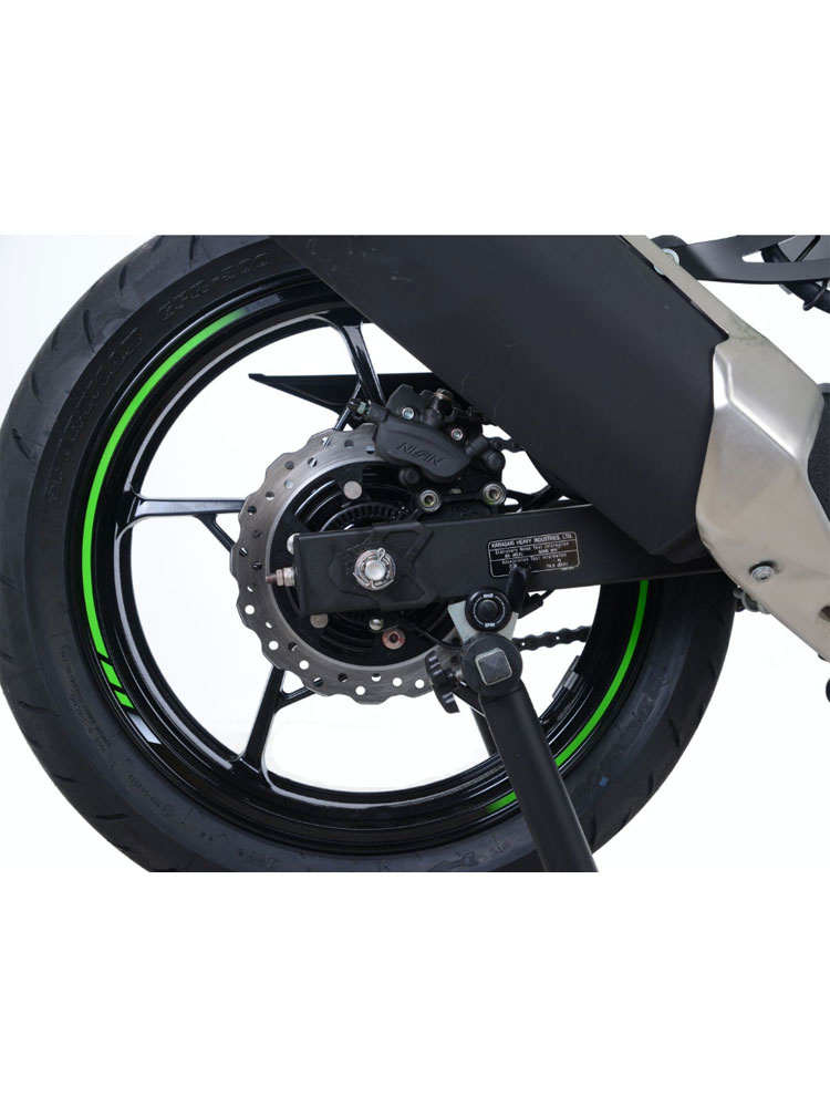 Rolki wahacza R&G do Kawasaki Ninja 250 (2018-20), Ninja 400 (18-19), Z250 (19), Z400 (19-20) czarne