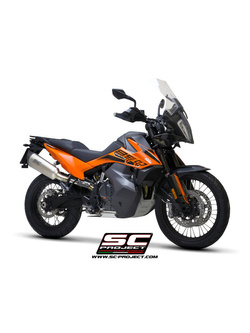Tłumik SC-Project SC1-R Carbon / Titanium (Slip on) - KTM 890 Adventure / A2 [21]