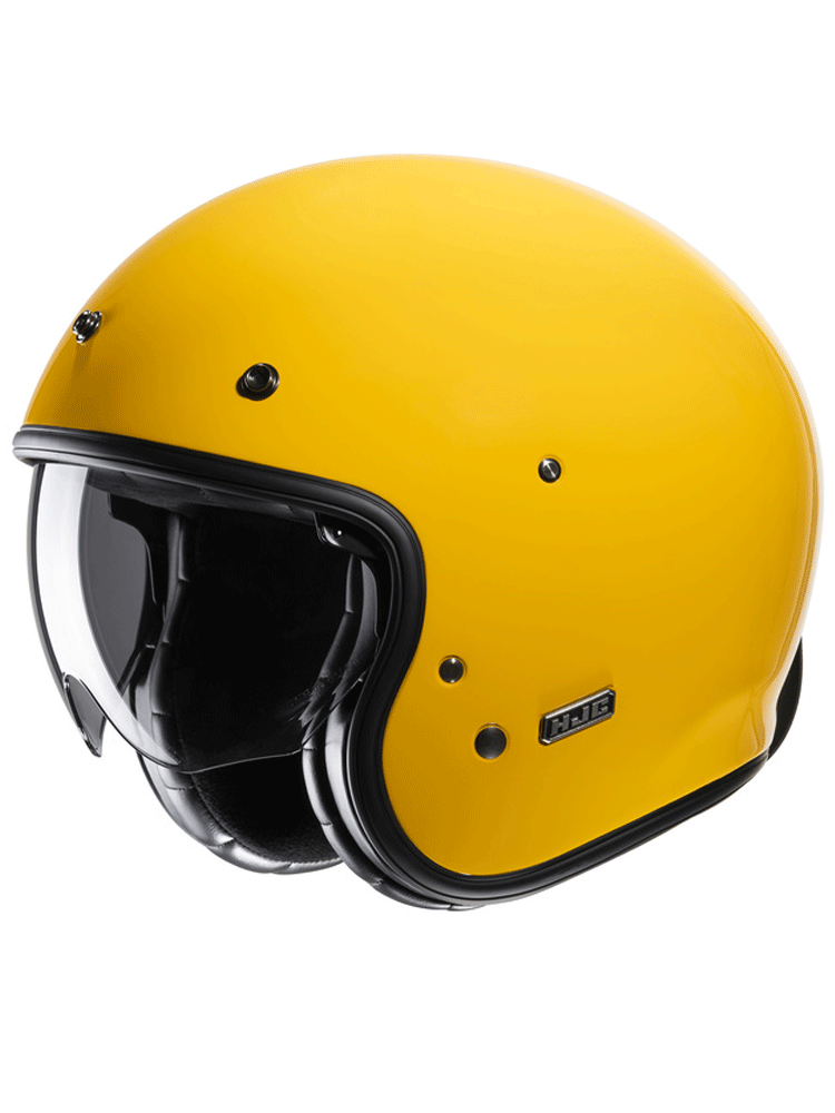 Kask otwarty HJC V31 żółty