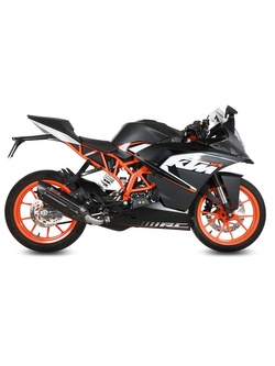 Pełny układ wydechowy (Suono) MIVV do KTM RC125 (14-16) czarny