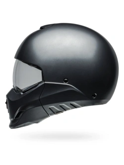 Kask modułowy Bell Broozer Solid czarny satynowy