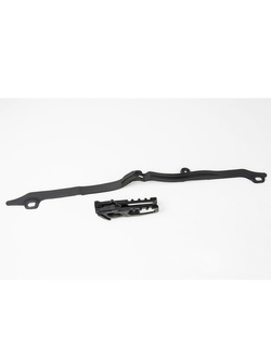 Komplet ślizg+prowadnica łańcucha UFO do Hondy CRF 250R (10-13), CRF 450R (09-12) czarne