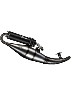 Pełny układ wydechowy LeoVince Hand Made TT Black Edition Aprilia SR 50 R Factory (04-12)/ Sport Pro (-03) stal nierdzewna