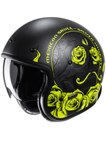 Kask otwarty HJC V31 Desto czarno-żółty