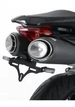 Mocowanie tablicy rejestracyjnej R&G Aprilia Shiver 750 (08-17) / Shiver 900 (17-22)