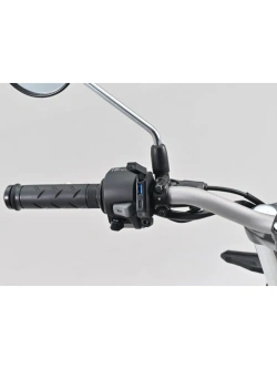 Ładowarka motocyklowa z gniazdami USB-A, USB-C Daytona czarna