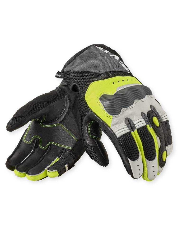 Rękawice motocyklowe letnie REV’IT! Blaze szaro-fluo