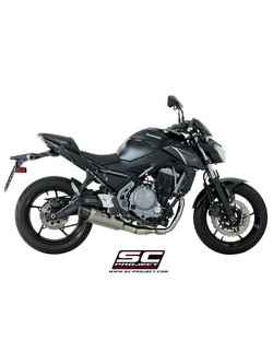 Pełny układ wydechowy 2-1 z tłumikiem SC1-R [homologacją euro 4] SC-Project do Kawasaki Z 650 [17]