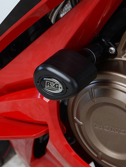 Crash pady Aero R&G czarne do Honda CBR500R (19-20)