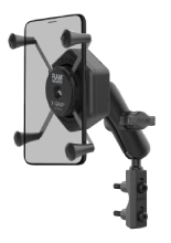Uchwyt na telefon RAM X-Grip duży z adapterem tłumiącym wibracje i mocowaniem na zbiorniku hamulca/sprzęgła