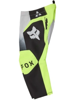 Spodnie cross dziecięce Fox 180 Collect czarno-szaro-żółte