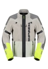 Kurtka motocyklowa tekstylna Spidi Frontier Pro H2Out® beżowo-czarna