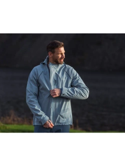 Kurtka przeciwdeszczowa Knox Impass niebieska