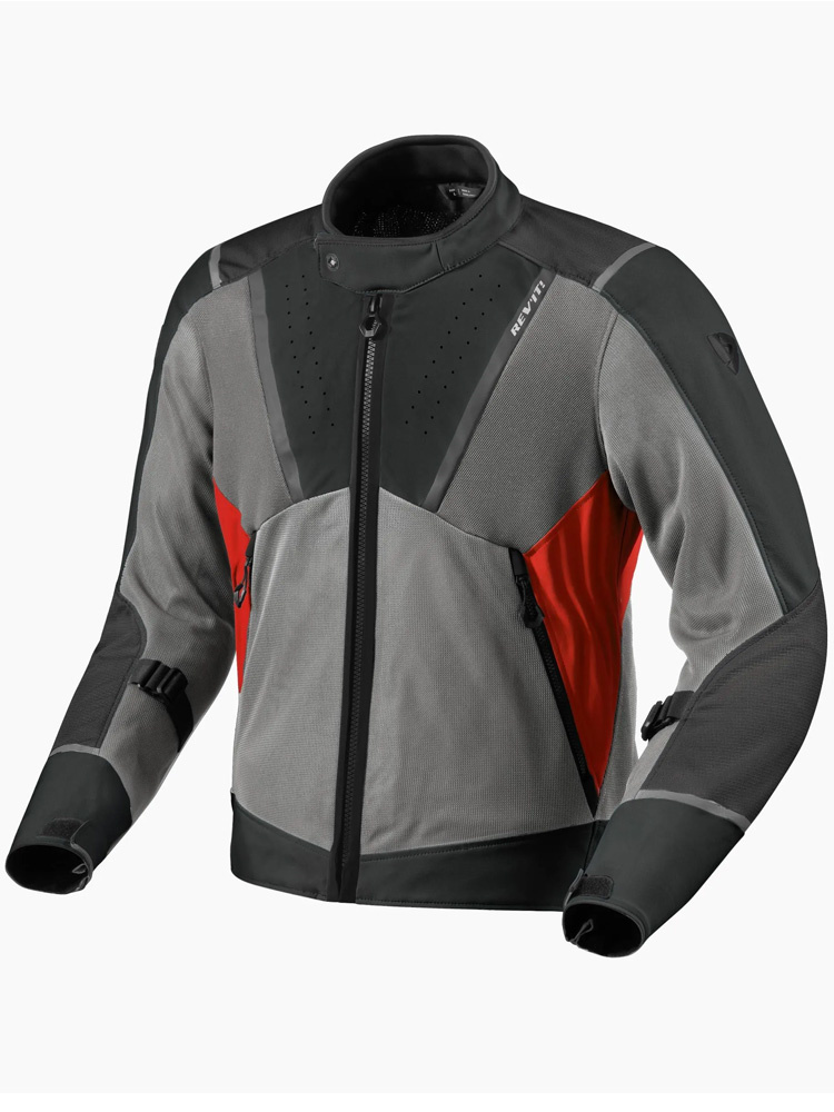 Kurtka motocyklowa tekstylna REV’IT! Airwave 4 szaro-czarna