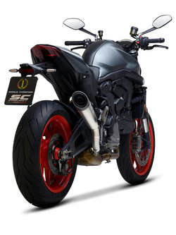 Tłumik motocyklowy SC-Project S1 Ducati Monster 937 (21-24) tytan