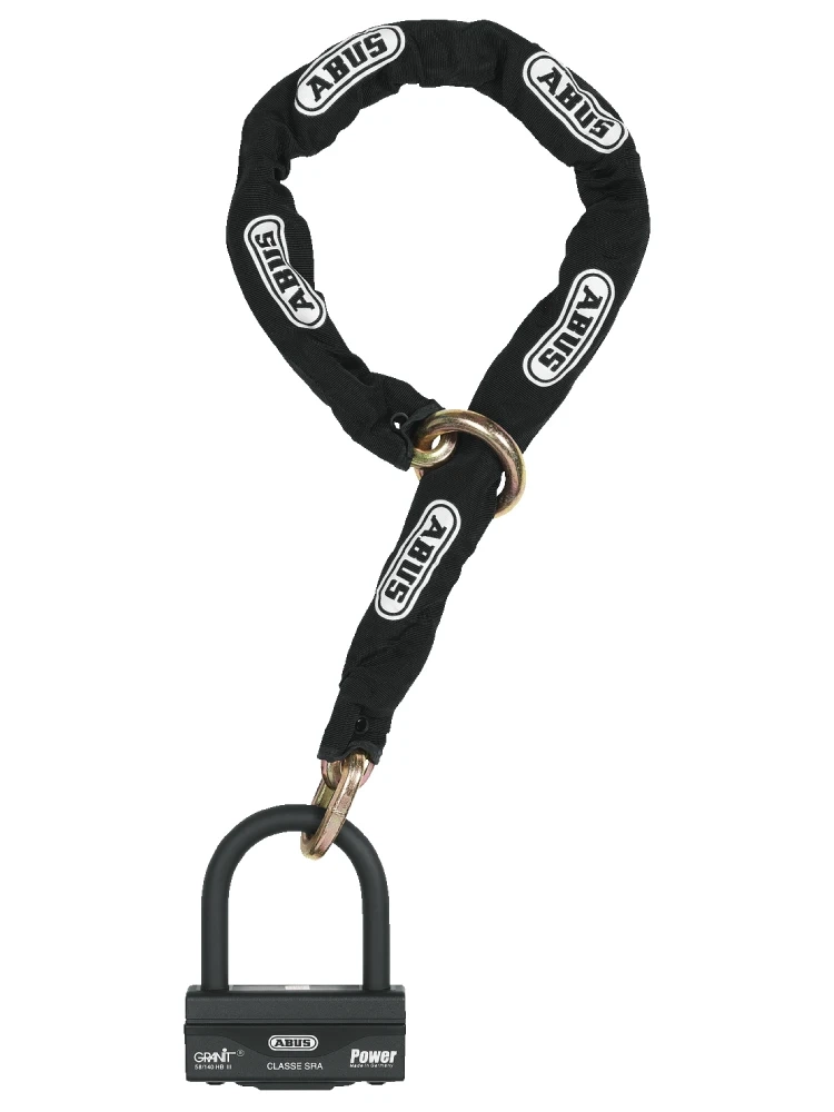 Łańcuch z zamkiem Abus Granit 58 12KS Black Loop