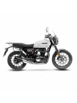 Tłumik motocyklowy LeoVince Classic Racer czarny Honda GB 350 S (25-) [bez homologacji] 