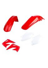 Zestaw plastików Acerbis Honda CRF 450 R [02-03] biało-czerwony