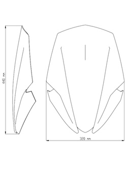 Owiewka PUIG Touring do Suzuki GSX-S 750 (17-21) przezroczysta