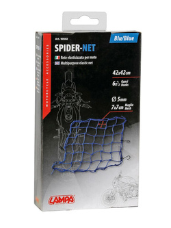 Uniwersalna siatka elastyczna Lampa na bagaże niebieska