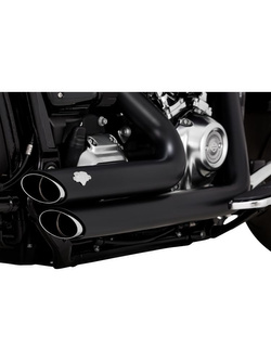 Pełny układ wydechowy Vance & Hines Shortshots Staggered Harley Davidson FLFB 1750 ABS/ FXBR 1750 ABS (18-20)/ FXDR 1868 ABS (19) Czarny Mat