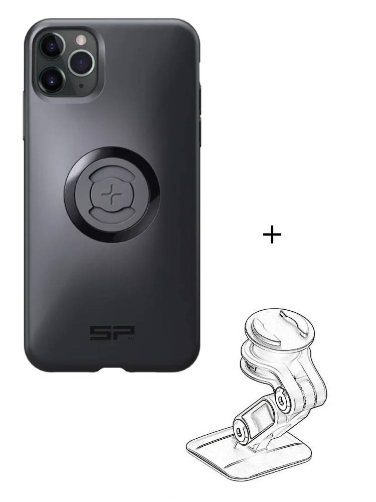 Zestaw do samochodu: etui na telefon iPhone 11 PRO MAX/XS MAX + mocowanie SP Connect