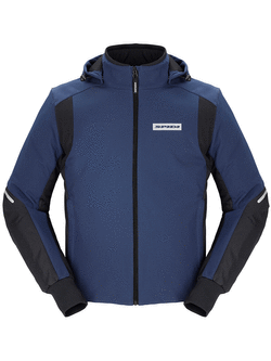Bluza motocyklowa Spidi Hoodie Armor H2Out czarno-niebieska
