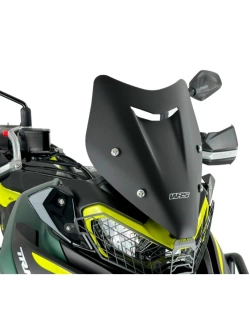 Szyba motocyklowa WRS Sport Benelli TRK 702/ X (23-) czarna matowa