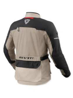 Kurtka motocyklowa tekstylna REV’IT! Outback 5 H2O brązowo-czarna