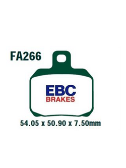 Klocki hamulcowe EBC FA093 (kpl. na 1 tarcze)