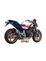 Tłumik owalny krótki SC-Project do Honda CBR 600F [11-13] / CB 600F HORNET [07-16]