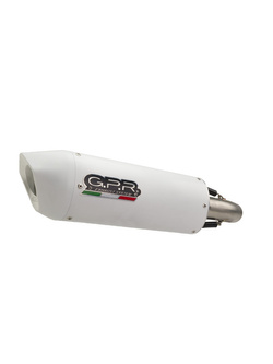 Tłumik G.P.R Albus Ceramic [Slip-On, Aluminium] - Yamaha Xt 1200 Z Supertenere [10-15]