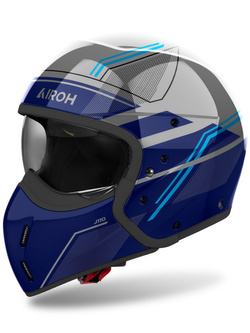 Kask modułowy Airoh J110 Slim niebieski połysk