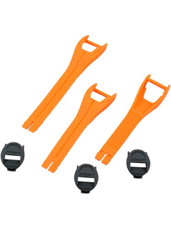 Zestaw pasków do butów dziecięcych Thor Blitz XP pomarańczowe