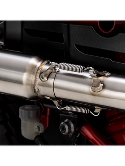 Tłumik motocyklowy Vance & Hines Hi-Output do Hondy Z 125 Monkey (18-) Szczotkowana Stal