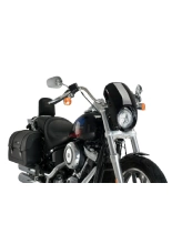 Półowiewka motocyklowa sportowa PUIG Anarchy Harley Davidson Softail Low Rider FXLR (18-20) czarna