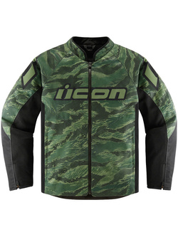 Kurtka motocyklowa tekstylna Icon Hooligan CE Tiger's Blood zielona