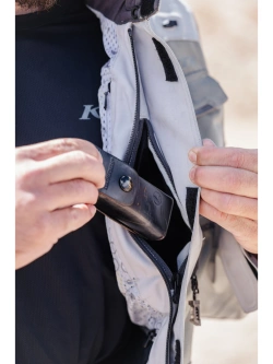 Kurtka motocyklowa tekstylna Klim Badlands Pro szara