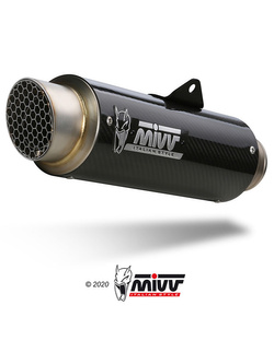 Tłumik motocyklowy Slip-On (GP Pro) MIVV do Kymco AK550 (17-20) carbon